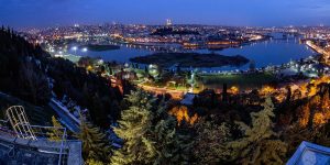 جاهای دیدنی استانبول در شب 5 تپه چاملیچا استانبول